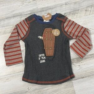 Mud Pie Halloween Casket Top Size 12-18 months